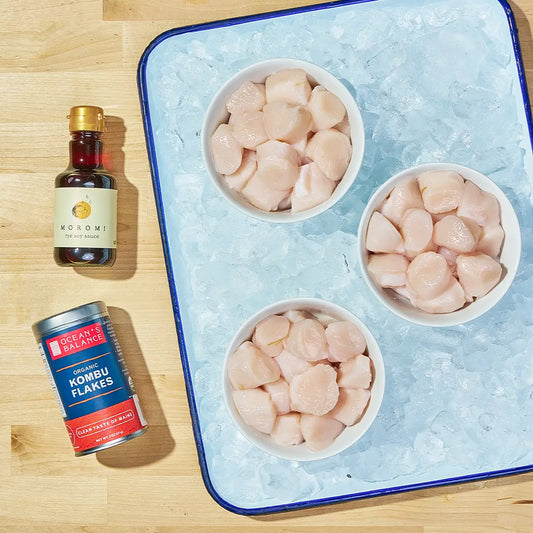 Vertical Bay Scallop Omakase Box